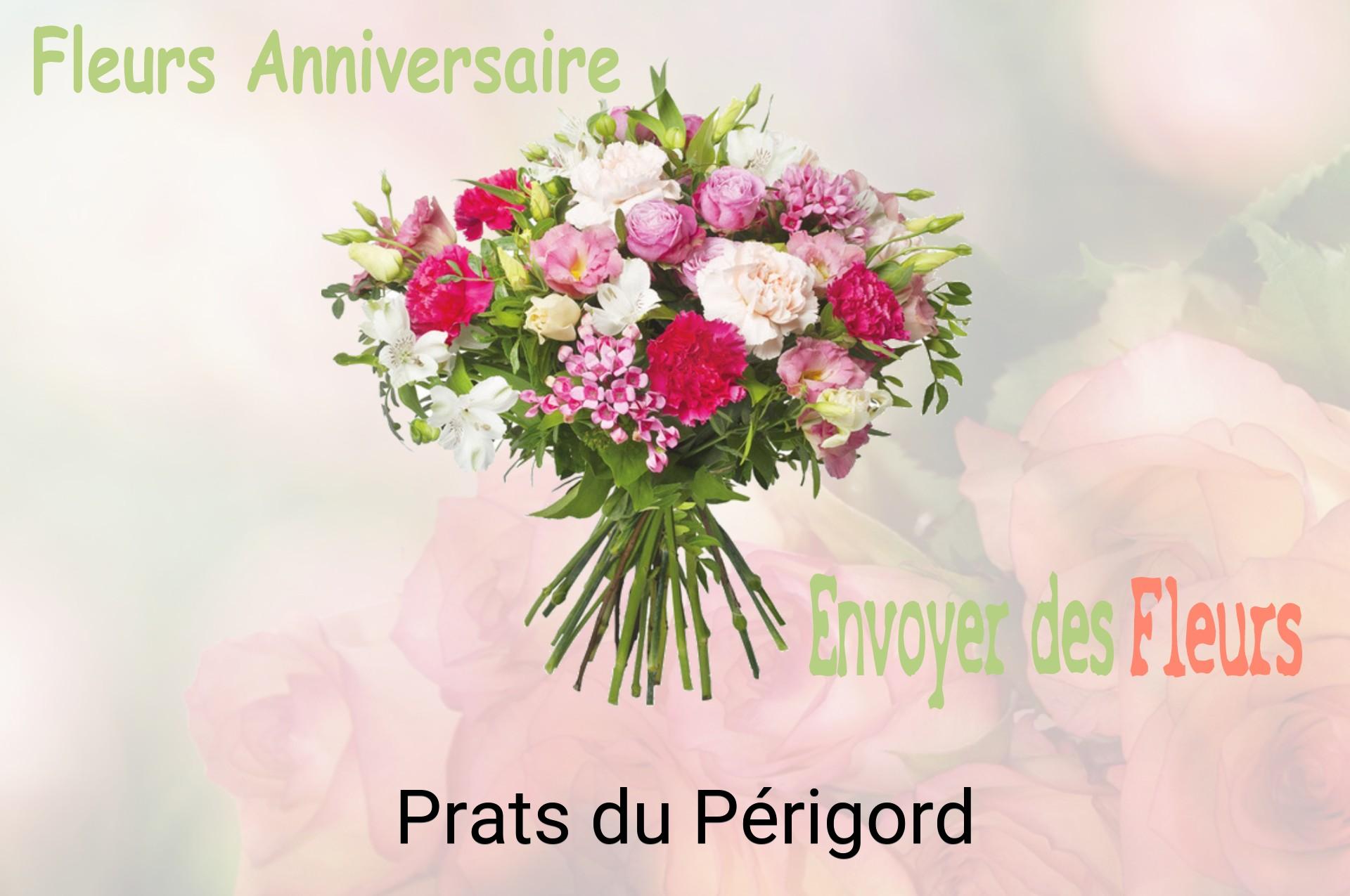 Bouquet de fleurs d’anniversaire livré à Prats-du-Périgord