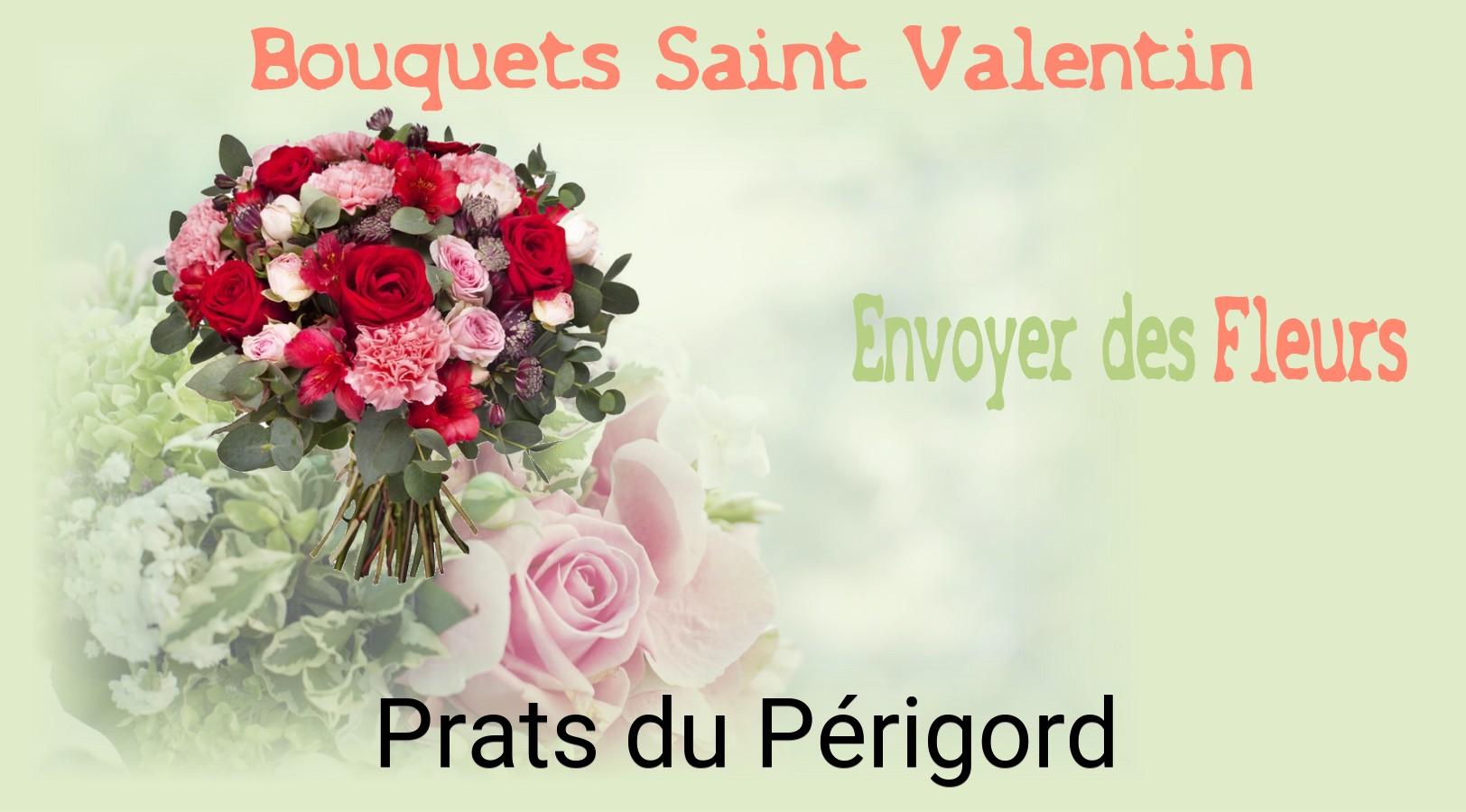 Roses de Saint-Valentin livrées à Prats-du-Périgord